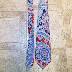 Lauren Ralph Lauren Tie Paisley EUC